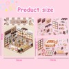 10 Sets DIY 3D House Stickers Kit Non-Toxic & Safe