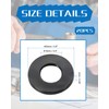 IPNSDON 20pcs M10 Gaskets, Inner Diameter 10mm, Outer Diameter 20mm,