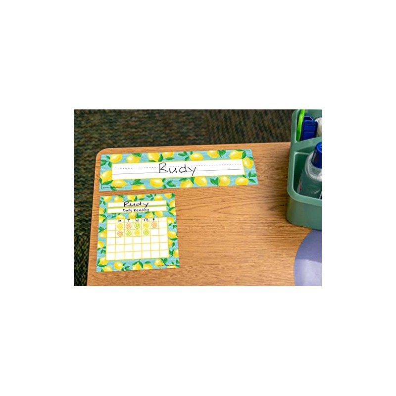 Teacher Created Resources Lemon Zest Incentive Charts