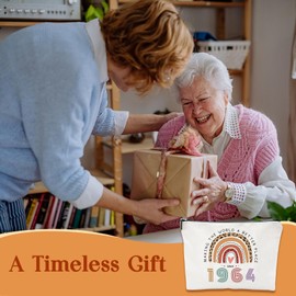 ZUFIO 21st Birthday Gifts for Girl, 21st Birthday Gifts Makeup Bag,21st Birthday Funny Gift Cosmetic Bags,21st Birthday Gift Ideas Makeup Bag(2004)