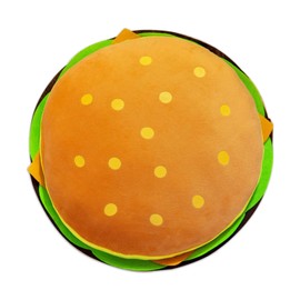 CHELEI2019 15.7" Hamburger Plush Cheeseburger Pillow Stuffed Food Cushion Toy,Gifts for Kids