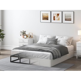 QEROMY 9 Inch High Profile Box Spring, Sturdy Metal Frame Mattress Foundation, Easy Assembly, Quiet & No Noise, Full Size