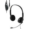 Elecom 4 Pole 3.5mm Noise Cancelling Unidirectional Lightweight Wired Headset