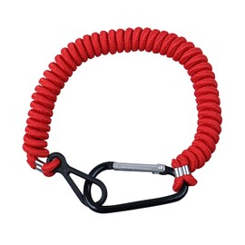 8M0092850 Boat Safety Kill Stop Switch Connector Lanyard Cord Compatible with Mercruiser Marine - Replacement for 15920Q54 823037A09 Emergency Stop Switch Red Metal Buckle