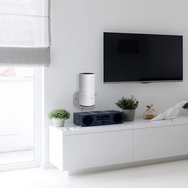 HOLACA Wandhalterung für TP-Link Deco M4/E4/S4/S7/P9 Whole Home Mesh WiFi System, Kabel-Management Halter für Deco M4/E4/P9 ohne Kabelsalat, stabile Deco M4 P9 Wandhalterung (3er-Pack)