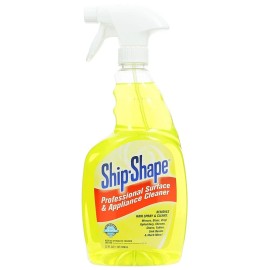Ship-Shape BARBER BEAUTY SALON SHIP SHAPE SURFACE APPLIANCE HAIR PRODUCT RESIDUE CLEANER
