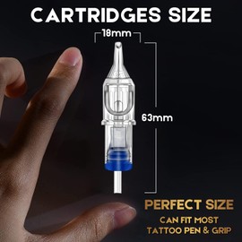 Jconly 20Pcs 1207RL Round Liner for Rotary Machine 1 box