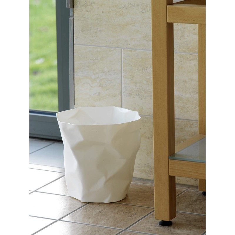 Essey 10490 Papierkorb Mülleimer Bin Bin, weiß, Polyethylen HD (HDPE),