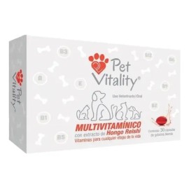 Pet Vitalty Multivitaminico Con Hongo Reishi