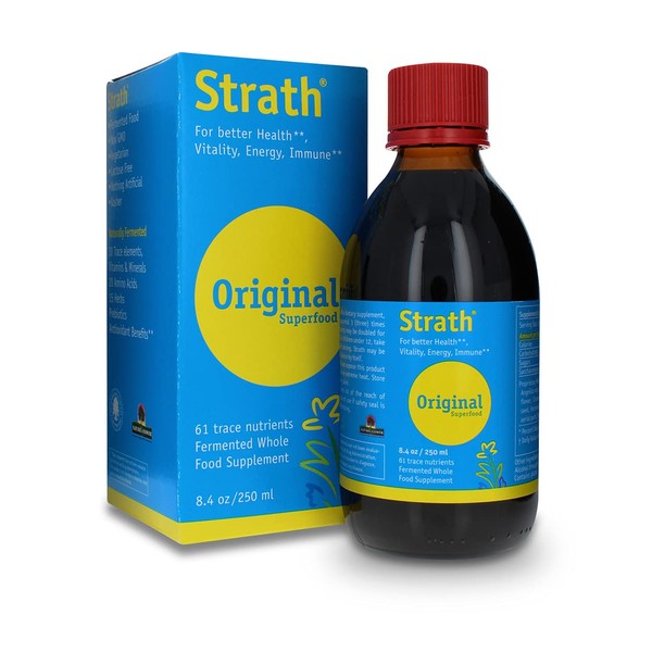 Bio-Strath | Liquid 8.4 FL Oz | Promotes Overall Wellness | Non-GMO, No Artificial Flavors, Vegetarian | Pack of Four