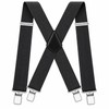 Men’s Adjustable Work Suspenders – 2-Inch Wide Elastic Straps with