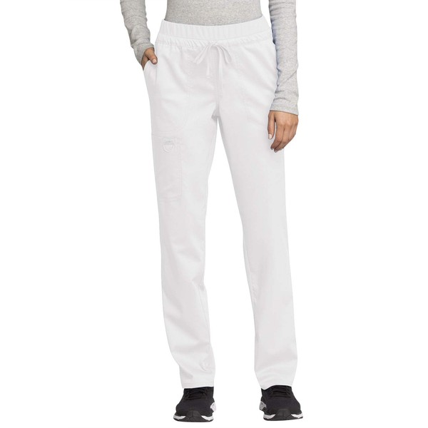 Cherokee Scrubs for Women Mid Rise Tapered Leg Drawstring Pant