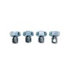 Weldtite WEL8010 Mudguard Nut and Bolt - Silver