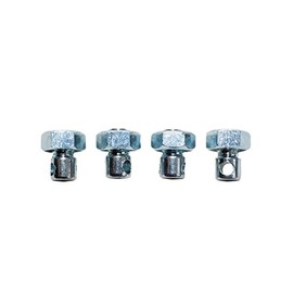 Weldtite WEL8010 Mudguard Nut and Bolt - Silver