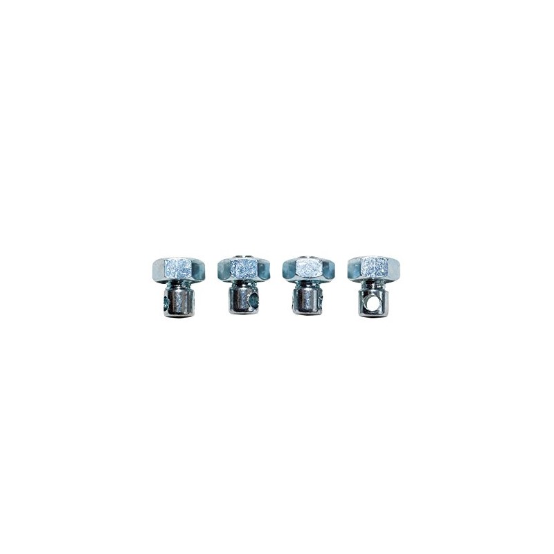 Weldtite WEL8010 Mudguard Nut and Bolt - Silver
