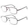 EYEGUARD EYEGUARD High Magnification Power 2 Pairs Spring Hinge Reading