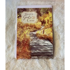 Unbranded Sympathy Card Beautiful Message Bible Verse Christian