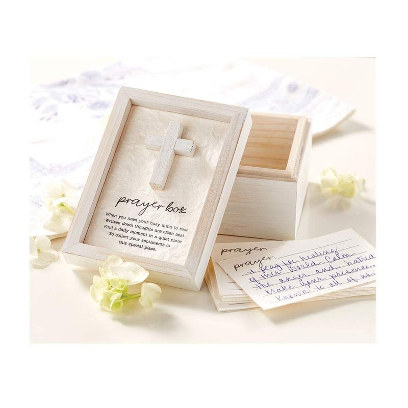 Mud Pie Prayer Box Set with Recycled Paper Prayer Slips