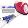 HappyHome Bias Tape Maker, Easy Handmade, Temporary Clip for Crafting