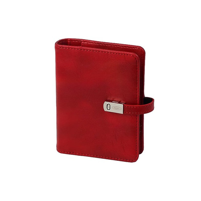 Kalpa Pocket Ring Agenda Red with Free 2025 2026 Organiser