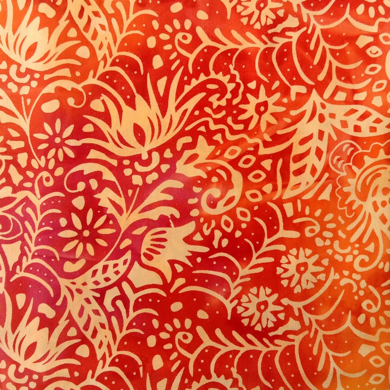 Blended Batiks Fat Quarter Fabric Bundle - 6 Fat Quarters