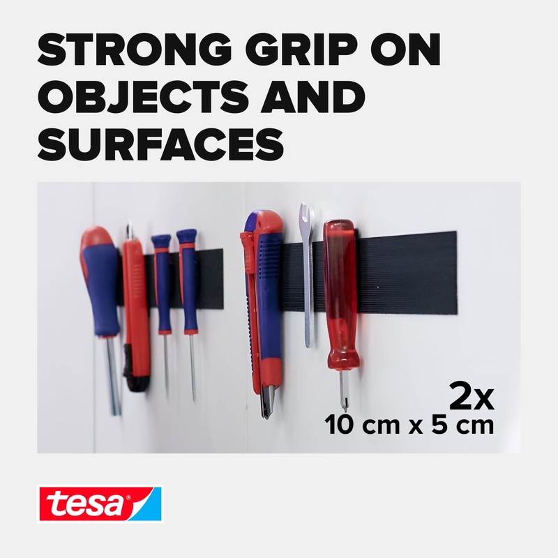 tesa 55228 On/Off Hook and Loop Extra Strong Strips -