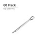 DTGN 1mm x 10mm (DXL) Cotter Clip Pins - 60Pack