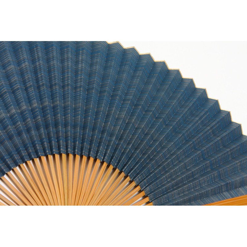 Hasegawa Kyō Fan, Kasumi, Kyoto Artisans, Handmade, Fan Bag Included,