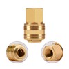 oumuik Compressed Air Coupling, 1/4 Inch, Compressed Air Connection, Quick