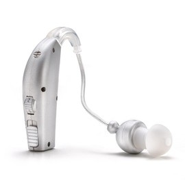 MSA 30X My Tone Sound Amplifier BTE PSAD | 30X Amplification | Recharging Station, 6 Silicone Tips & 1 Cleaning Brush | Unisex | Right or Left Ear | Pack of 1