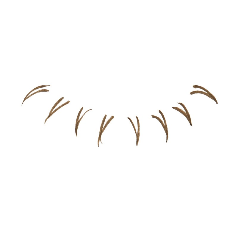 iholic Drawn Under Eyelash Liner, Shortens Medium Face, Extends Eye