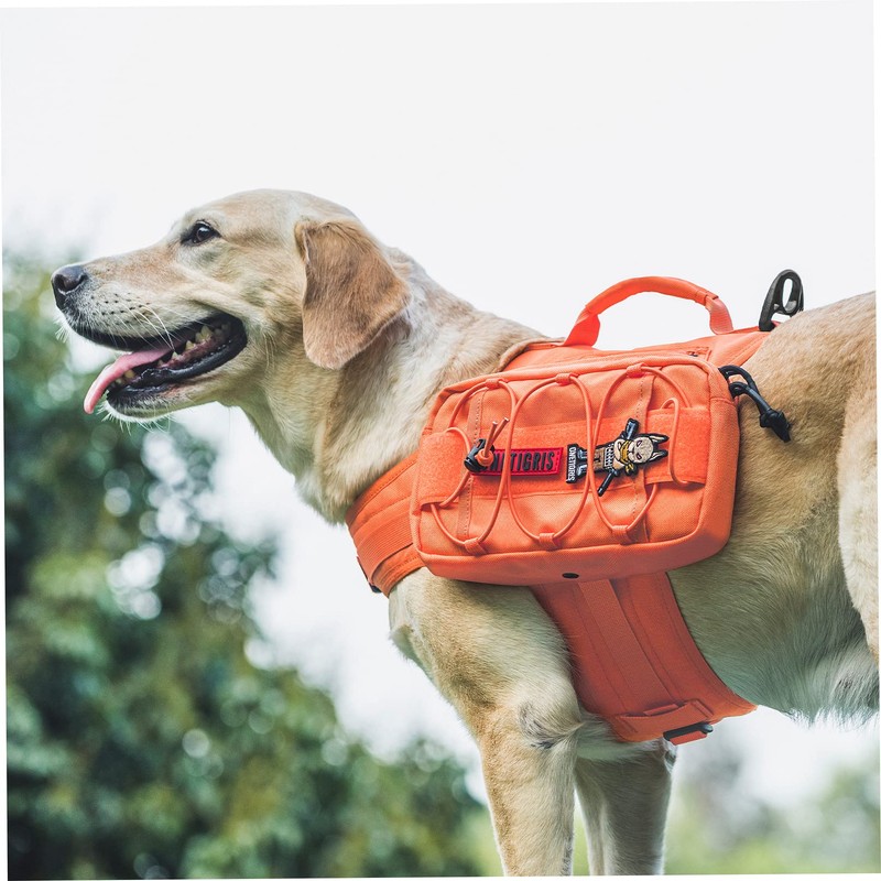 OneTigris Mammoth Dog Backpack 2.0 Version Tear Camping Hiking Dog