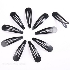 Basic clip snap hair pin (Sold by the 1P unit) / 기본 클립 똑딱이 헤어 머리 핀 (1P 단위 판매)