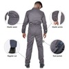 Bwolf Anax Men's Work Overalls, 100% Cotton Work Overalls with