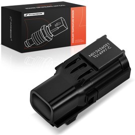 A-Premium Engine Coolant Temperature Sensor [2 Pins] Compatible with Nissan & Infiniti, fits Rogue 2012-2015, Frontier 2016-2017, 370Z, G25, G37, QX50, QX70, M35h, M37, M56, Q40, Q70, Q70L, EX37, FX50