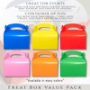 Pack of 24 Paper Treat Boxes - Gable Favor Boxes