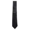 NEXT Wide Textured Tie with Tie Clip, black, Unit size