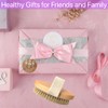 2 Pcs Dry Brushing Body Brush,Natural Bristle Exfoliating Body Scrubbers