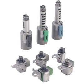 AW55-50SN AW55-51SN Transmission Torque Converter Clutch Solenoid Kit Compatible with Nissan Pontiac Saab Saturn Suzuki