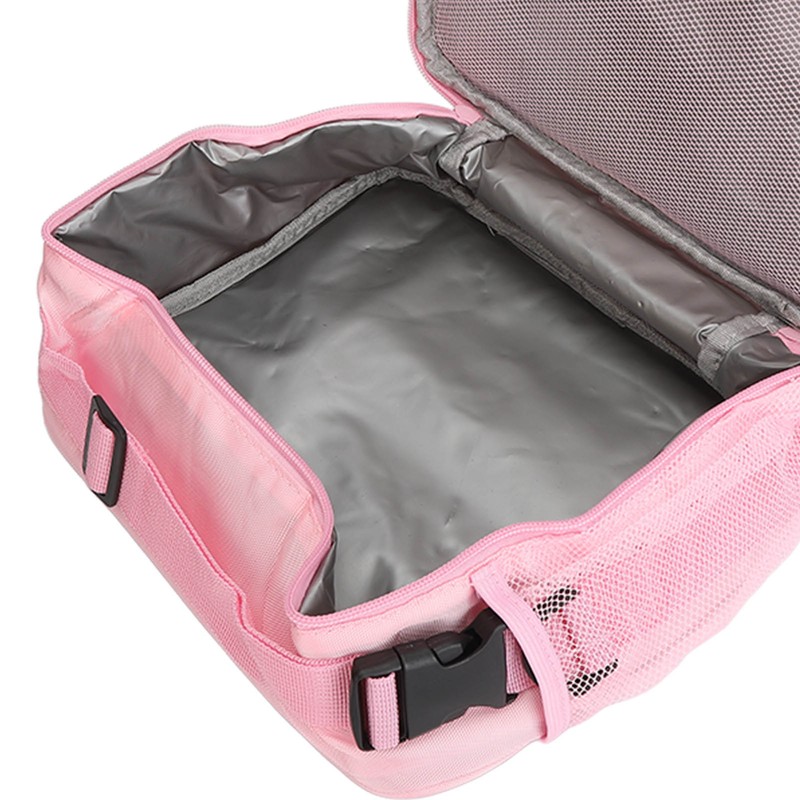 Lunch Bag Small Lunch Box Gradient Pink Reusable Leakage Proof