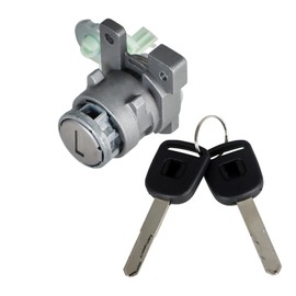 Silscvtt 72181-SDA-A11 Left Driver Door Lock Cylinder Replacement for 2003-2007 Honda Accord