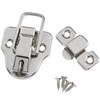 safycaby 2 PCS Metal Duckbilled Box Hasp Lock Toggle Latch
