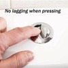 Toilet Tank Button Toilet Button Dual Push Flushing Toilet Button