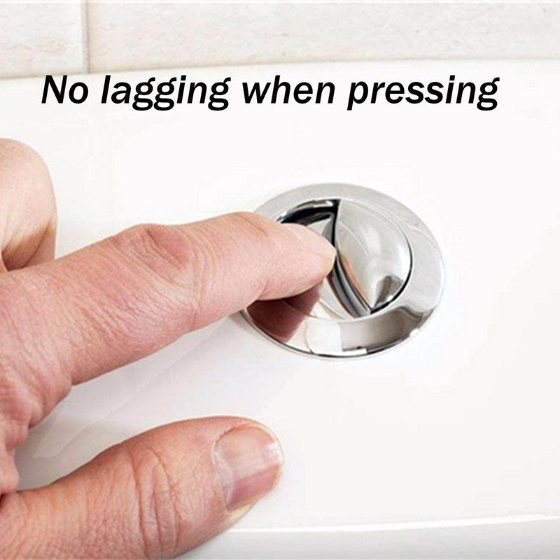 Toilet Tank Button Toilet Button Dual Push Flushing Toilet Button