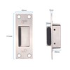 Emergency Release Door Stop for Pivot Doors Stainless Steel 1Pcs