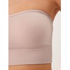 NEXT Nahtfreie Bandeau-BHS, 2er-Pack Black/Light Pink L-XL