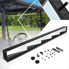 Universal Adjustable 5-Panel Wink Rear View Mirrors Compatible with EZGO/Club Car/Yamaha Golf Cart