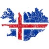 CafePress Iceland Flag and Map Oval Car Bumper Sticker