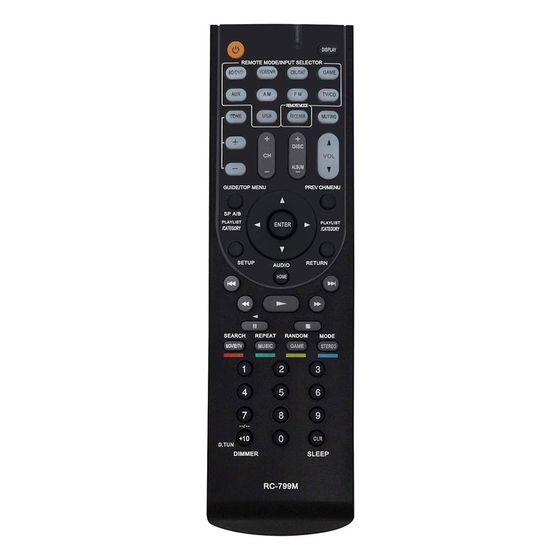 ALLIMITY RC-799M Replaced Remote Control Compatible with Onkyo HD AV