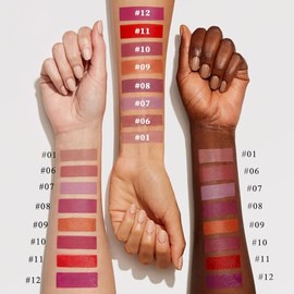 Nuetral Nude Crema hidratante lápiz labial para mujeres, color natural nude lápiz labial que se aplica suavemente, delineador de labios retráctil hidr